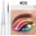 thumbnail image 2 of Delineador de ojos con purpurina líquida, 5 ml, 16 colores, holográfico, HUOGUO, 2 of 2