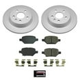 thumbnail image 2 of PowerStop Rear Geomet Coated Brake Rotor and Pad Kit Fits: BUICK CHEVROLET Select Models CRK8488, 2 of 3