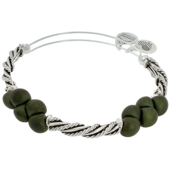 Forest Spirit Sprial Beaded Bangle