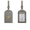 Grey, variant on 1PC Women Men PU Leather Luggage Tag Suitcase Identifier Label Baggage Boarding Bag Tag Name ID Address Holder Travel Accessorie
