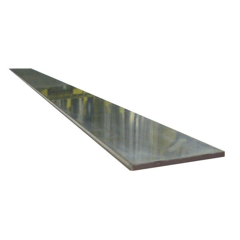 Boltmaster 0.125 in. X 2 in. W X 4 ft. L Weldable Aluminum Flat Bar 1 pk Boltmaster 0.125 in. X 2 in. W X 4 ft. L Weldable Aluminum Flat Bar 1 pk