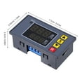 thumbnail image 2 of OUNONA Multifunctional Digital Display Relay Timer Timer Control Module Time Switch Relay Programmable Switch Module Programmable Timer Switch, 2 of 8