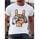 thumbnail image 1 of Playera Estampada Camiseta para para Hombre1pc Men's Casual Crew Neck T-Shirt, 100% Polyester Knit Fabric, Novelty Gaming Controller Print, Short Sleeve, Regular Fit, Summer Comfort Tee, Funny Graff, 1 of 6
