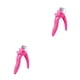 thumbnail image 2 of Cortaúñas postizas Minnieouse Mango de plástico Recortador de manicura Tijeras de recorte Rosa roja 2Conjunto, 2 of 6