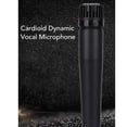 thumbnail image 3 of Cardioid Dynamic Vocal Microphone, Handheld Mic Cardioid Pick Up Rugged Shell 3 Pin XLR Connector  for Stage Performance Computer Household, 3 of 7
