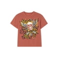 thumbnail image 2 of Diconna T-Shirts à Manches Courtes pour Femmes, Imprimé Skull Guitare, Col Rond, Chemises Décontractées d'Été, Mode, Hauts Ajustés, Mode Urbaine, 2 of 9