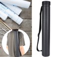 thumbnail image 1 of Poster Tube, PE Material Poster Tubes Poster Storage with Flip Cover for Drawing, 1 of 7