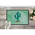 thumbnail image 2 of Western Cactus Watercolor Door Mat, 2 of 4