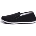 thumbnail image 2 of APIKA Chinese Traditional Old Beijing Shoes Kung Fu Tai Chi Shoes Rubber Sole Unisex Black, 2 of 8