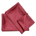 thumbnail image 6 of Unique Bargains Silky Satin Pillow Cases Covers Set of 2 Burgundy Standard, 6 of 8