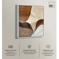 thumbnail image 2 of Dream Away II Abstract Shapes Wall Art Canvas Wall Art by Art Remedy, White Floater Frame, 25" x 31", 2 of 7