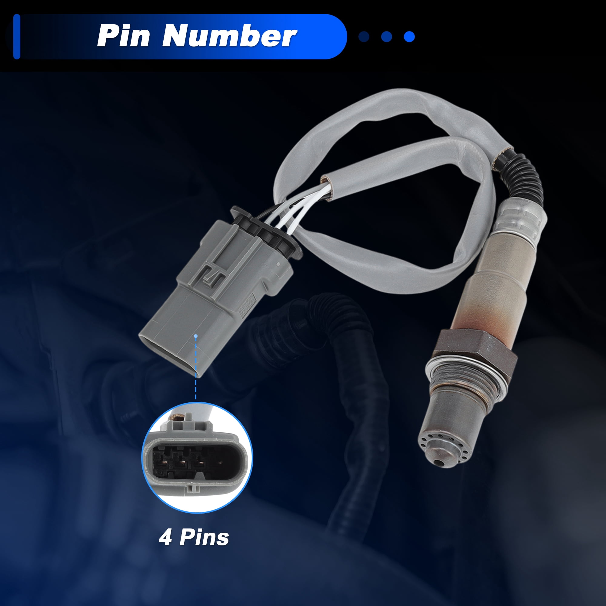 Unique Bargains 2Pcs 2Pcs Oxygen Sensor for Chevy Cruze Spark Trax 1.4L Volt Malibu