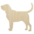 thumbnail image 1 of Bloodhound Dog Solid Wood Shape Unfinished Piece Cutout Craft DIY Projects - 4.70 Inch Size - 1/4 Inch Thick, 1 of 7