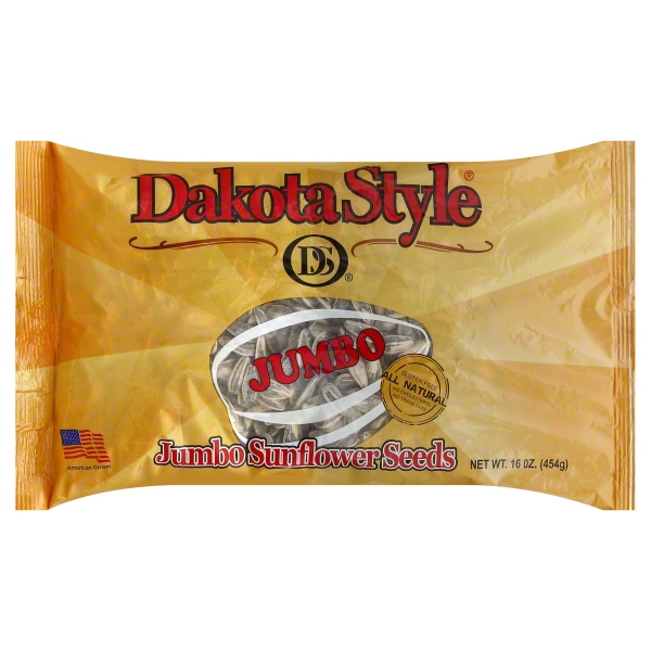 Dakota Style Jumbo Sunflower Seeds, 16 Oz.