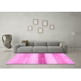 thumbnail image 3 of Ahgly Company Indoor Rectangle Solid Pink Modern Area Rugs, 8' x 12', 3 of 4