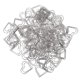 thumbnail image 1 of 100 clips metálicos con forma de corazón para archivos, pequeños y novedosos, para oficina, con forma de corazón., 1 of 6