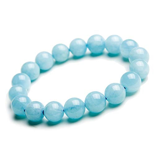 Natural aquamarine deals gemstone bracelet