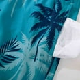thumbnail image 5 of MADHERO Men's Swim Trunks with Lining Quick Dry Summer Funny Print Swimswear Beach Shorts for Men Green Black Coconut Trees Size xl, 5 of 7