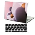 thumbnail image 1 of KSK KAISHEK Hard Case Shell Cover for Newest MacBook Air 13 inch 2022 2021 2020 2019 2018 A2337 m1 A2179 A1932 + Black Keyboard Cover, Pink series 0880, 1 of 5