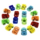 thumbnail image 1 of 10 coches de juguete de dibujos animados de plástico transparente, juguete de inercia para niños (colores aleatorios)., 1 of 7