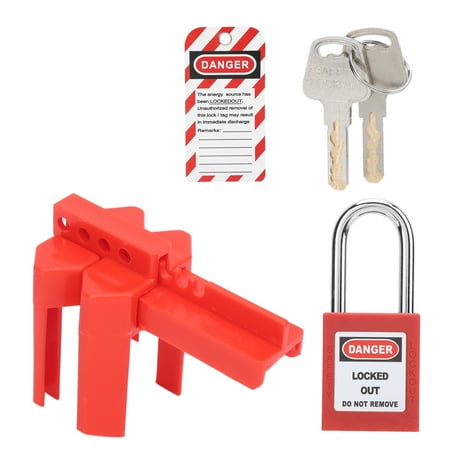 Lockout Tagout Lock Kit, Engineering Set Durable For Industrial For ...