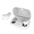 thumbnail image 4 of Auriculares deportivos estéreo inalámbricos Auriculares Bluetooth 5.0 Auriculares intrauditivos TWS con cancelación de ruido con estuche de carga, Blanco Inevent EL2465-02B, 4 of 7