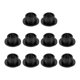 thumbnail image 1 of Uxcell 10Pcs Cojinete de Manga con Brida, Bushing de Plástico ID 8mm x OD 10mm x Longitud 7mm Bushing POM, Negro, 1 of 7