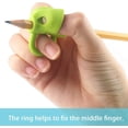 thumbnail image 3 of 10 Piezas Agarres para Lápices, Posicionador Ergonómico de Lápiz de Silicona, Soporte para Niños para Corregir Postura y Escritura, 3 of 6