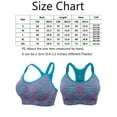 thumbnail image 2 of Women Yoga Bra Adjustable Strap Sport Top Gym Fitness Vest Removable Pads, 2 of 7
