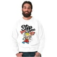 thumbnail image 4 of Dennis The Menace Step Your Game Up Men's Crewneck Sweatshirt Brisco Brands S, 4 of 6