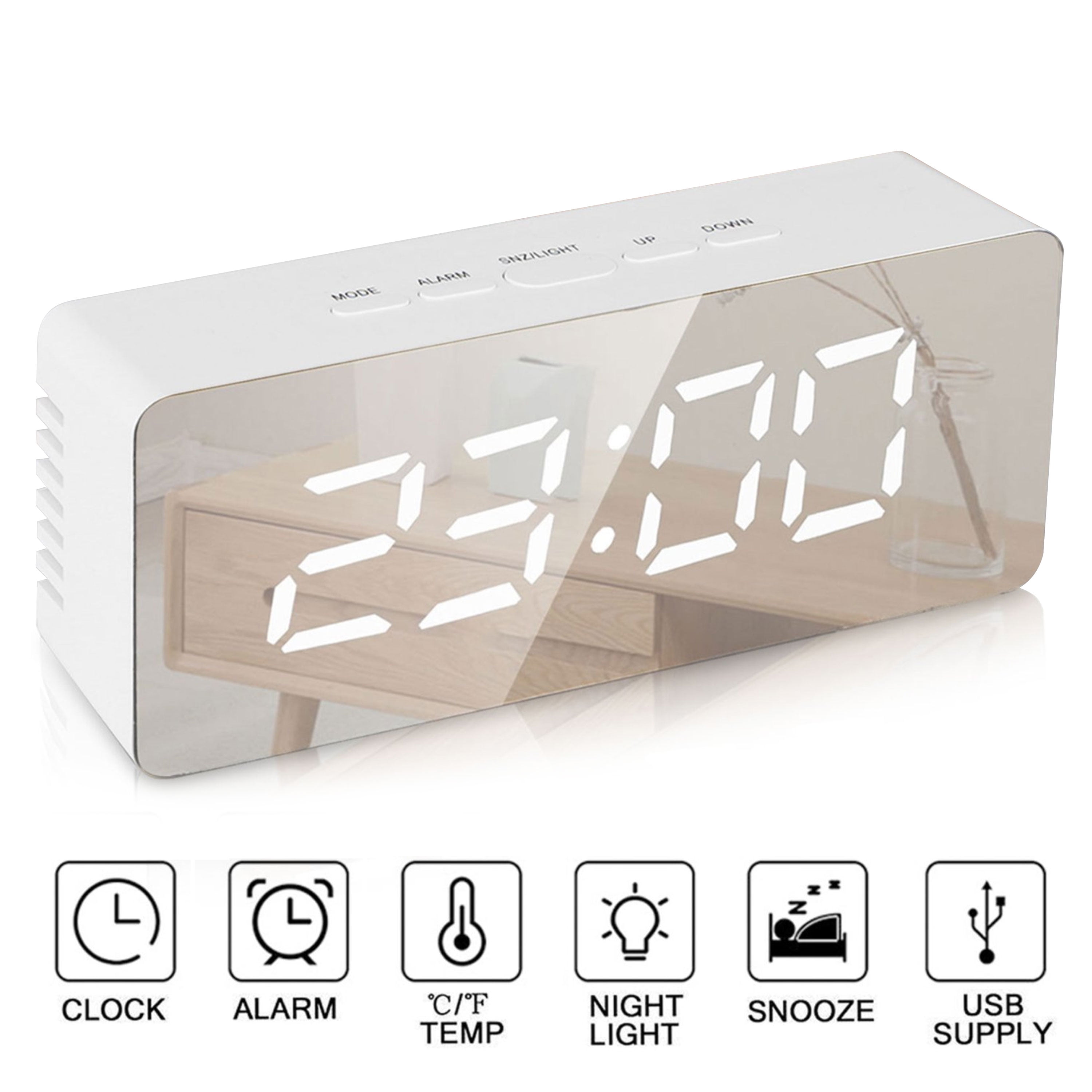 USB Electric Cooling Fan LED Time Display Clock Fit for Notebook PC New USB Electric Cooling Fan LED Time Display Clock Fit for Notebook PC New