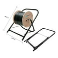 thumbnail image 2 of Steren Heavy-Duty Cable Caddy Stand - Holds Cable Spools Up to 100lbs  20" x 16" Cables - 204-407, 2 of 11