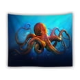 thumbnail image 1 of Tapestry Undersea Pulpus para pared, 150 x 150 cm, microtela, 1 of 2