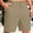 Khaki(new1), variant on DagobertNiko Mens Golf Shorts Lightweight Elastic Waist Casual Shorts Quick Dry Breathable Work Shorts with Pockets