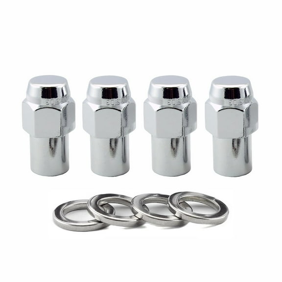 McGard 61002 Chrome Regular .746" Shank Style Lug Nut Set (M12 x 1.5 Thread