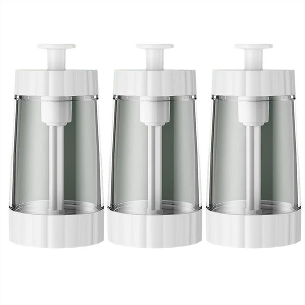 Botella de Condimento de Cocina Tarro de Sal y Pimienta Tarro de Condimento Caja de Almacenamiento de Barbacoa Condimento Cocina Gadgets A