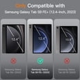 thumbnail image 2 of Funda JeTech para Samsung Galaxy Tab S9 FE+/S9 FE Plus 12.4, 2 of 6