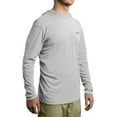 thumbnail image 3 of Whitewater Fishing Lightweight Long Sleeve Tech Hoodie with UPF Protection (Glacier Grey, Small), 3 of 3