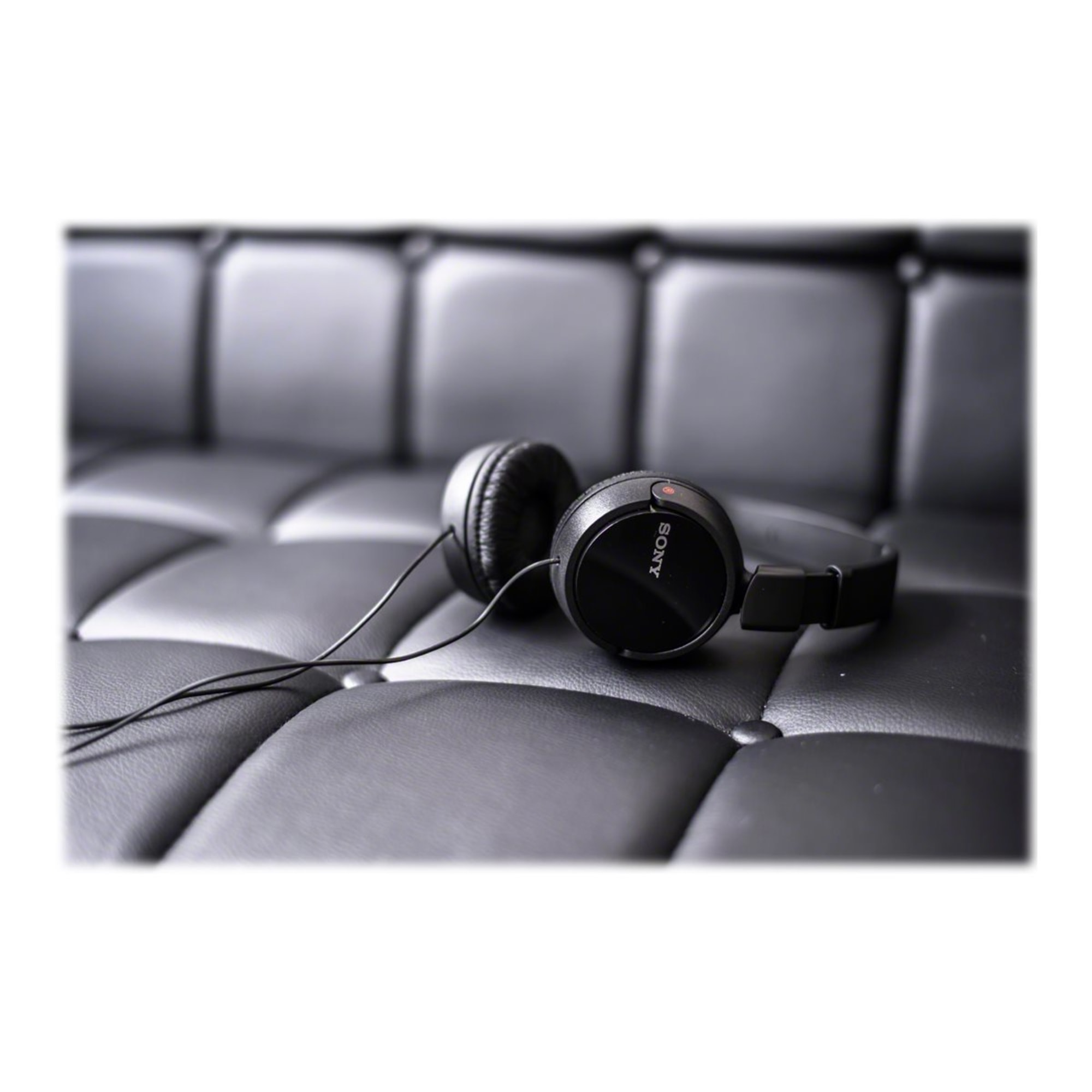 Sony MDR-ZX110AP EXTRA BASS Headphones with Mic- Black - image 3 of 3