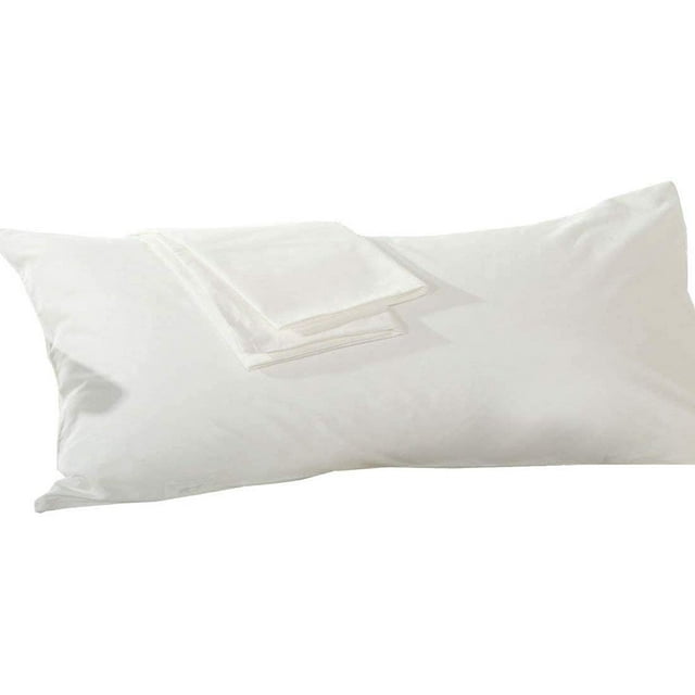 Body Pillow Cover, 20"x 48" Super Soft White Body Pillow Case 600