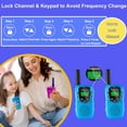thumbnail image 2 of Walkie Talkies Soopotay para niños, paquete de 3, regalos de Pascua para niñas, 2 of 9