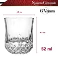 thumbnail image 2 of Vasos tequileros RD Royal Cook Transparente de Cristal 6 piezas, 2 of 5