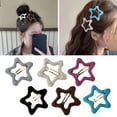 thumbnail image 3 of SIEYIO Y2k Hollow Star Shaped Hairpins Cute Hair Clips Fashion Hairpins Hair Accessory, 3 of 20