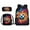 Colorful Paint Fire Soccer, variant on xixirimido Vibrant Fire Basketball Print 3 Pcs Kids BookBag +Lunch Box + Pencil Bag for Preschool Primary School Bag Backpack Set for Boys Girls