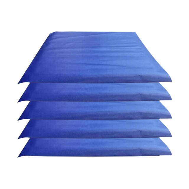 5 piezas de tela impermeable para tapa de colmena, suministros para apicultor, PVC resistente al desgaste, protector profesional resistente al agua. Azul