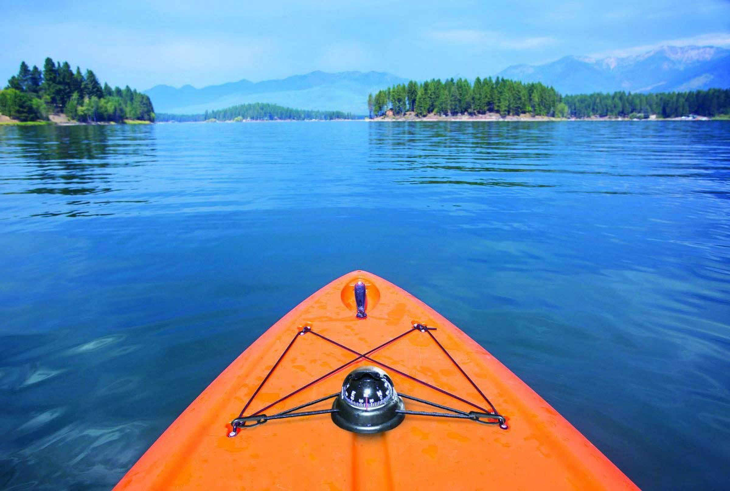 Sun Company SeaTurtl Kayak Compass - Full-Size Marine Compass with Adjustable Hood