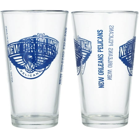 

New Orleans Pelicans Two-Pack 16oz. Pint Glass Set