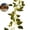 A, variant on Vines with Lights Battery Operated, Fairy Lights Leaves with Timer, Vines String Lights for Bedroom, Dorm, Wall, Garden, Party, Christmas, Wedding Decor