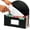 Black, variant on Check Size 13 Pocket Expanding File Folder, Accordion File Organizer Wallet Case for Coupon Receipt Storage, 10 x 5.5 inches, Black