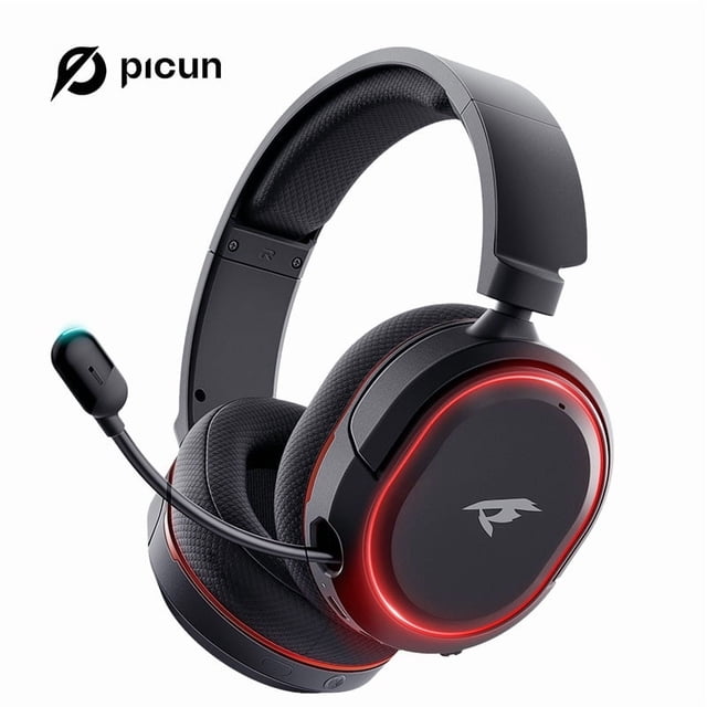 Auriculares inalámbricos Bluetooth 2.4G Picun G2 con LED para juegos